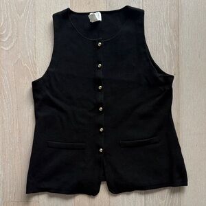 H&M Black Knit Top